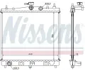 NISSENS Chladi - chlazen motoru NIS 62902A, 62902A
