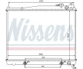 NISSENS Chladič vody NIS 62916, 62916