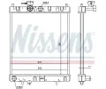 NISSENS Chladi vody NIS 62954, 62954