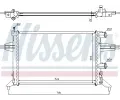 NISSENS Chladi - chlazen motoru NIS 63016, 63016