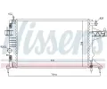 NISSENS Chladi - chlazen motoru NIS 63018, 63018