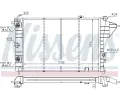 NISSENS Chladi - chlazen motoru NIS 630551, 630551