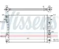 NISSENS Chladi - chlazen motoru NIS 63072A, 63072A