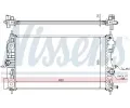 NISSENS Chladi vody NIS 630745, 630745