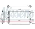 NISSENS Chladi vody NIS 630769, 630769