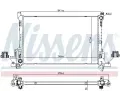 NISSENS Chladi vody NIS 630792, 630792
