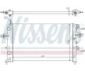 NISSENS Chladi - chlazen motoru NIS 63091, 63091