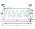 NISSENS Chladi vody NIS 63095A, 63095A