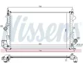 NISSENS Chladi - chlazen motoru NIS 63123, 63123
