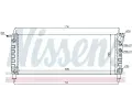 NISSENS Chladi vody NIS 63298, 63298