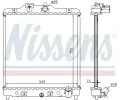NISSENS Chladi - chlazen motoru NIS 63309A, 63309A