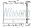 NISSENS Chladi - chlazen motoru NIS 63312, 63312