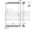 Chladi vody NISSENS ‐ NIS 63329A