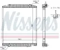 Chladi vody NISSENS ‐ NIS 63330A