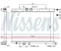 NISSENS Chladi - chlazen motoru NIS 63502, 63502
