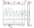 NISSENS Chladi vody NIS 63505, 63505
