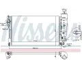 NISSENS Chladi vody NIS 63528, 63528
