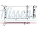 NISSENS Chladi vody NIS 63576A, 63576A