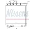 NISSENS Chladi vody NIS 636002, 636002