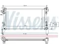 NISSENS Chladi - chlazen motoru NIS 636004, 636004