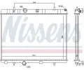 NISSENS Chladi - chlazen motoru NIS 636007, 636007