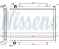 NISSENS Chladi - chlazen motoru NIS 63601, 63601