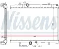 NISSENS Chladi vody NIS 63607A, 63607A
