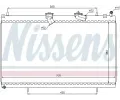 NISSENS Chladi vody NIS 63619, 63619