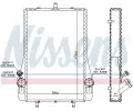 NISSENS Chladi vody NIS 63623, 63623
