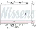 NISSENS Chladi - chlazen motoru NIS 63705A, 63705A