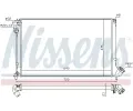 NISSENS Chladi vody NIS 63731, 63731