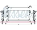 NISSENS Chladi vody NIS 637603, 637603