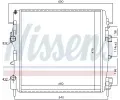 NISSENS Chladi - chlazen motoru NIS 63762, 63762