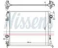 NISSENS Chladi vody NIS 637663, 637663