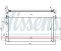 NISSENS Chladi - chlazen motoru NIS 63824A, 63824A