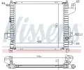 NISSENS Chladi vody NIS 63835A, 63835A