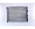 NISSENS Chladi vody NIS 63855A, 63855A