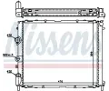 NISSENS Chladi vody NIS 63855A, 63855A