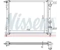 NISSENS Chladi vody NIS 63919, 63919