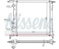 NISSENS Chladi - chlazen motoru NIS 639261, 639261