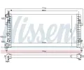 NISSENS Chladi - chlazen motoru NIS 640012, 640012