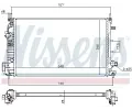 NISSENS Chladi vody NIS 640302, 640302