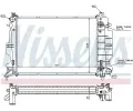 NISSENS Chladi vody NIS 64036A, 64036A