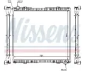 Chladi vody NISSENS ‐ NIS 64067A