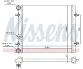 NISSENS Chladi - chlazen motoru NIS 641011, 641011