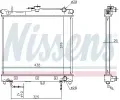 NISSENS Chladi vody NIS 641753, 641753