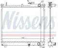 NISSENS Chladi vody NIS 641756, 641756