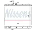 NISSENS Chladi vody NIS 641758, 641758