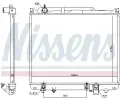 NISSENS Chladi vody NIS 641776, 641776