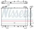 NISSENS Chladi - chlazen motoru NIS 64201, 64201